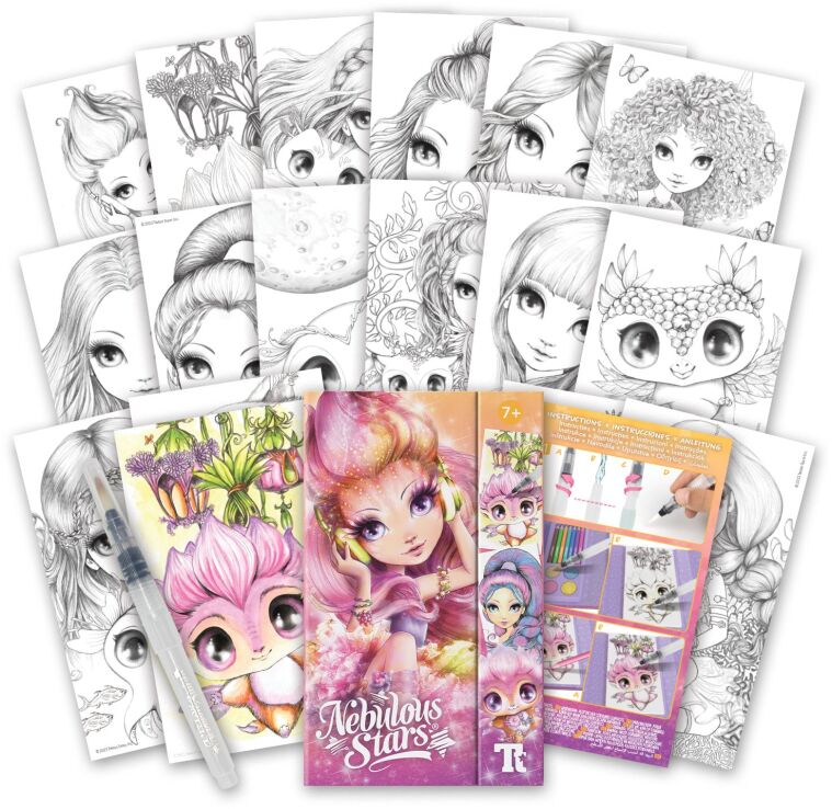 Nebulous Stars White Watercolor To Go (11452) (2)