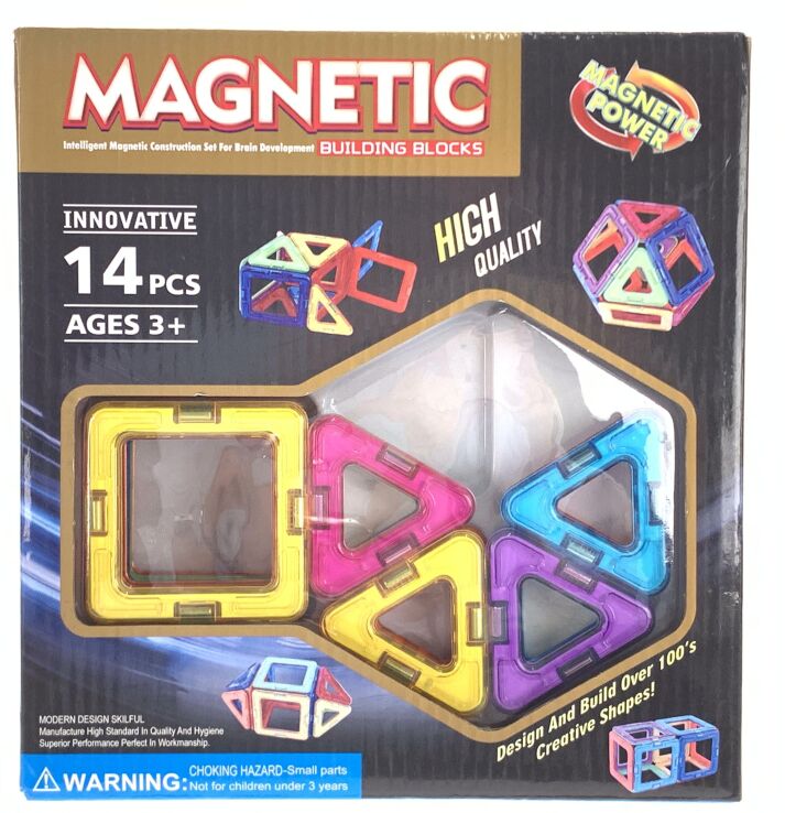 BW Σετ Magnetic Blocks 14Τμχ (13082) (0)