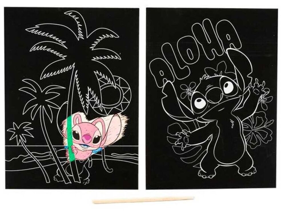 Can Stitch Scratch Art Αφίσα 29x15cm (ST23346) (1)