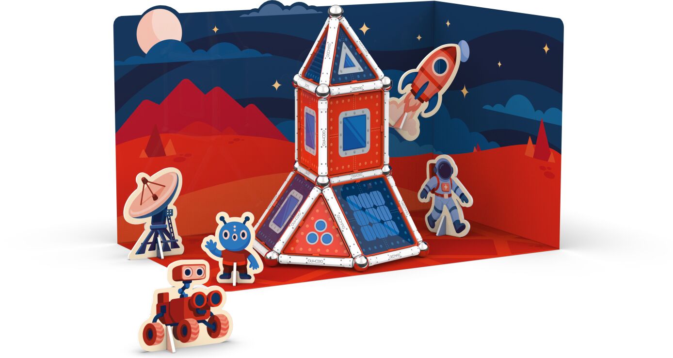 Geomag Magnetic Stories Mars Exploration 80 (PF.521.502.00) (5)