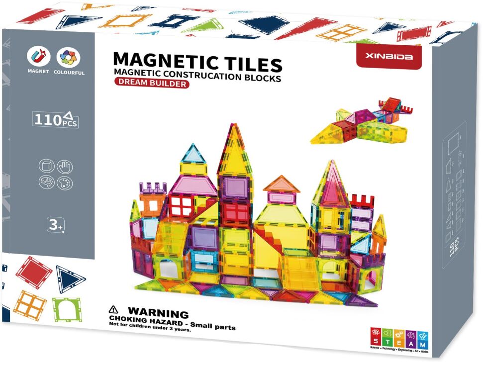 BW Magnetic Tiles Dream Builder 110Τμχ. (X2205) (0)
