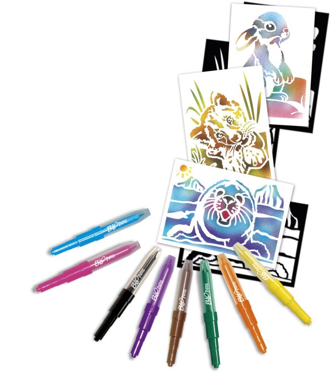 Blopens Αερογράφος Baby Animal Activity Set (23549) (1)