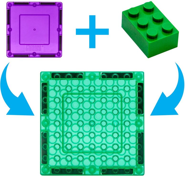 Picasso Tiles 3D Magnetic Building Tiles 333Τμχ (PTL333) (3)