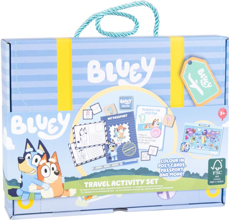 RMS Bluey Βαλιτσάκι Δραστηριοτήτων Travel Activity Set (43-0018) (1)