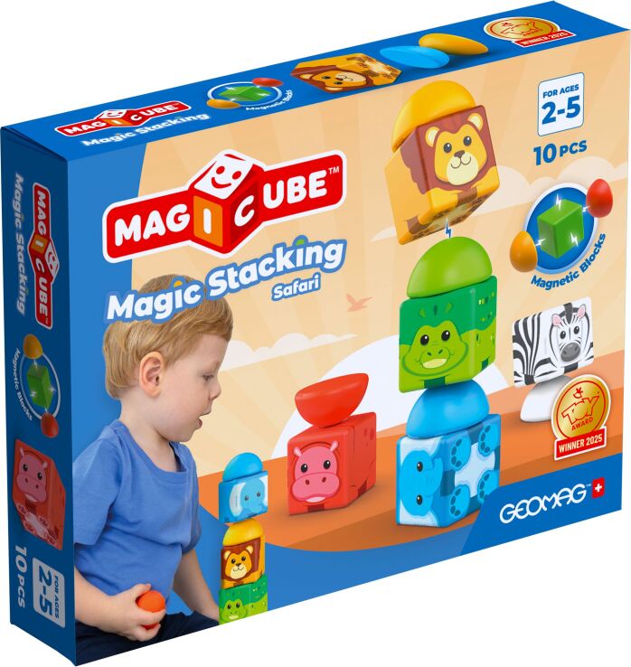 Geomag Magicube Magnetic Magic Stacking Safari 10 (PF.331.305.00) (0)