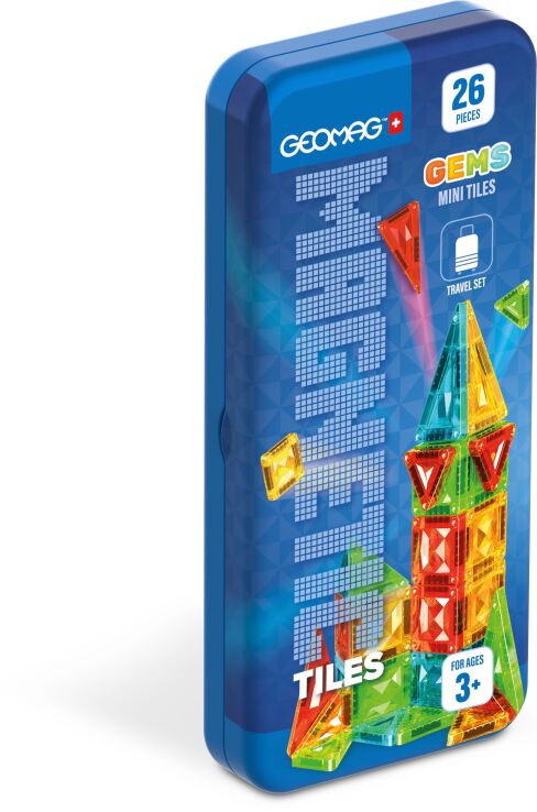 Geomag Magnetic Tiles Mini Travel Set 26pcs. (PF.334.106.00) (0)