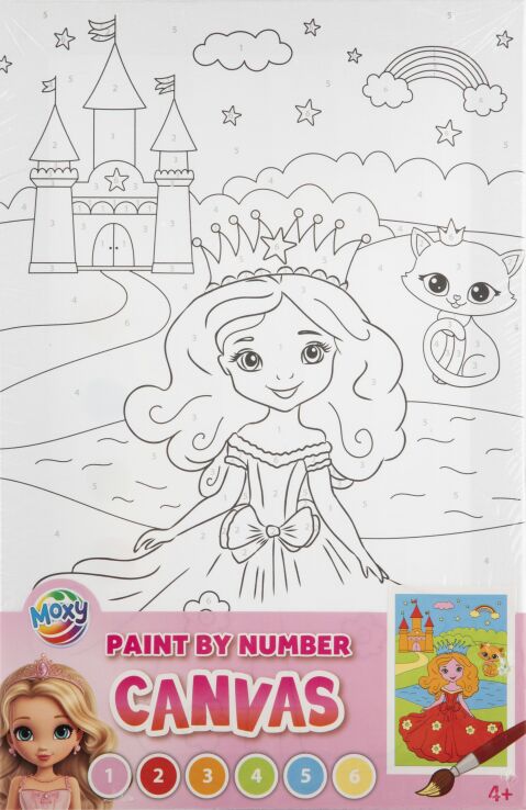 CCG Moxy Σετ Ζωγραφικής Paint By Number-4 Σχέδια (150134) (0)
