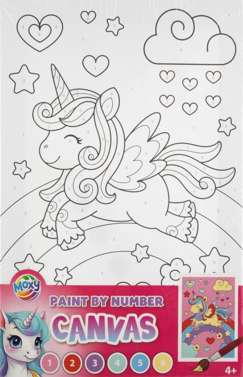 CCG Moxy Σετ Ζωγραφικής Paint By Number-4 Σχέδια (150134) (4)