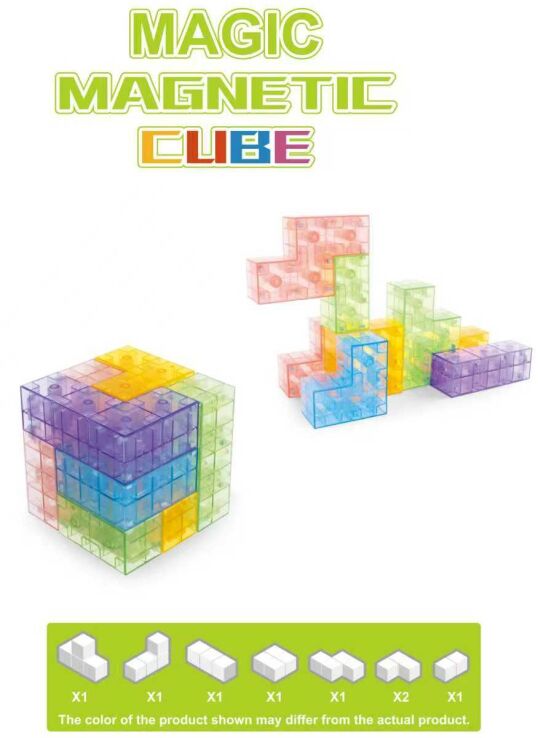 BW Magnetic Magic Cube Κύβος (X778) (1)
