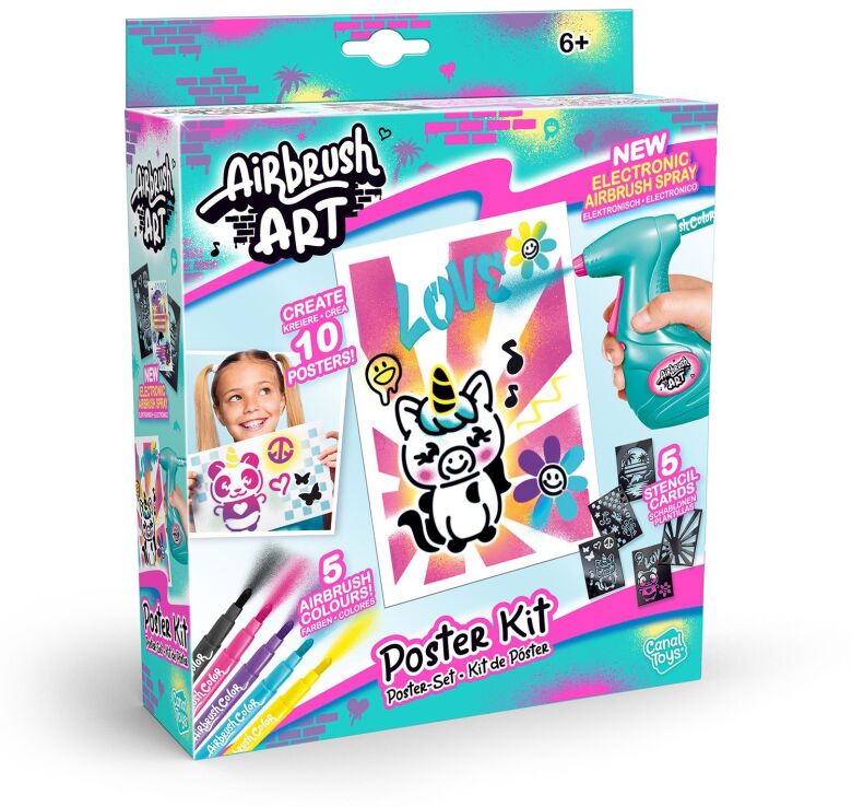 Canal Airbrush Art Mini Poster Kit (AIR015) (0)