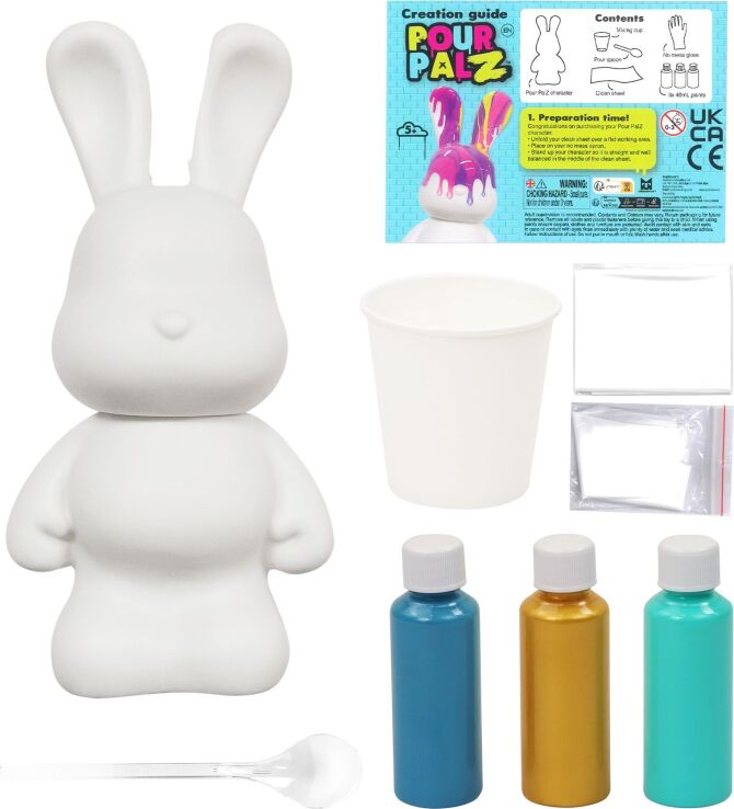 Λαμπάδα TMI Pour Palz-Λαγουδάκι 40ml-2 Σχέδια (G66778) (5)