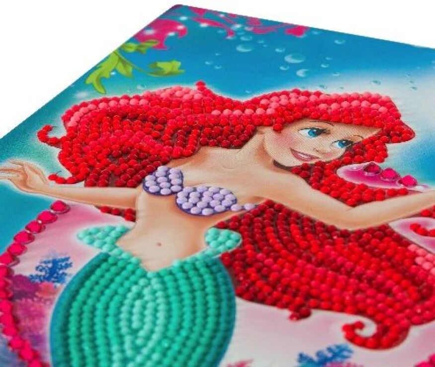 Craft Buddy Notebook Crystal Art The Little Mermaid (CANJ-DNY601) (2)