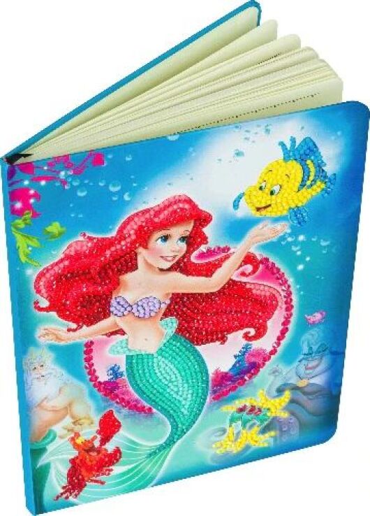 Craft Buddy Notebook Crystal Art The Little Mermaid (CANJ-DNY601) (3)