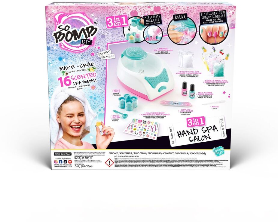 Canal  So Bomb Diy Hand Spa & Nail Salon 3 In 1 (BBD050) (8)
