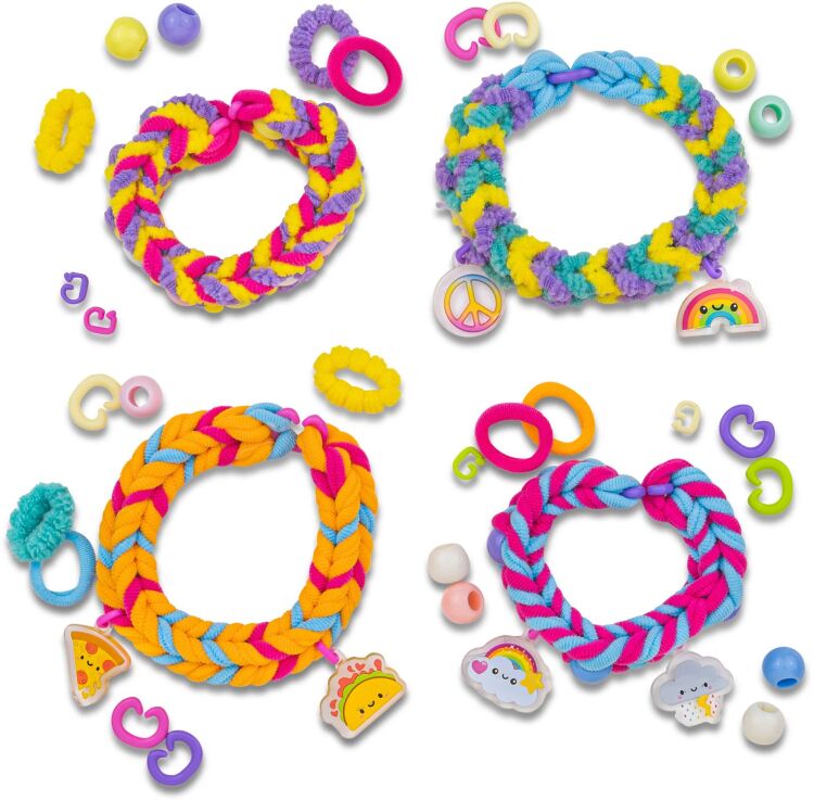 Rainbow Loom Fluff Σετ Βραχιόλια (A0215) (2)