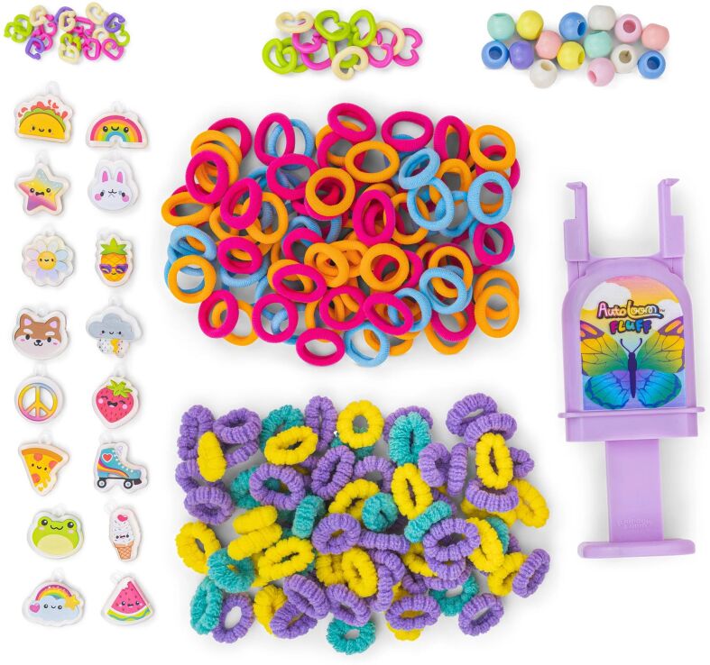 Rainbow Loom Fluff Σετ Βραχιόλια (A0215) (3)