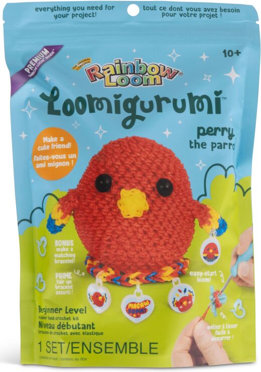 Rainbow Loom Loomigurumi Σετ Παπαγάλος (A0216) (0)