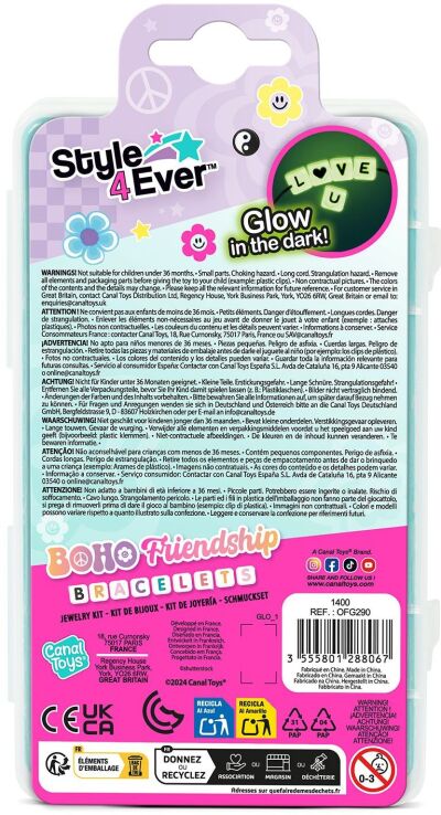 Canal Style 4 Ever Σετ Mini Boho Friendship Κοσμήματα (OFG290) (5)