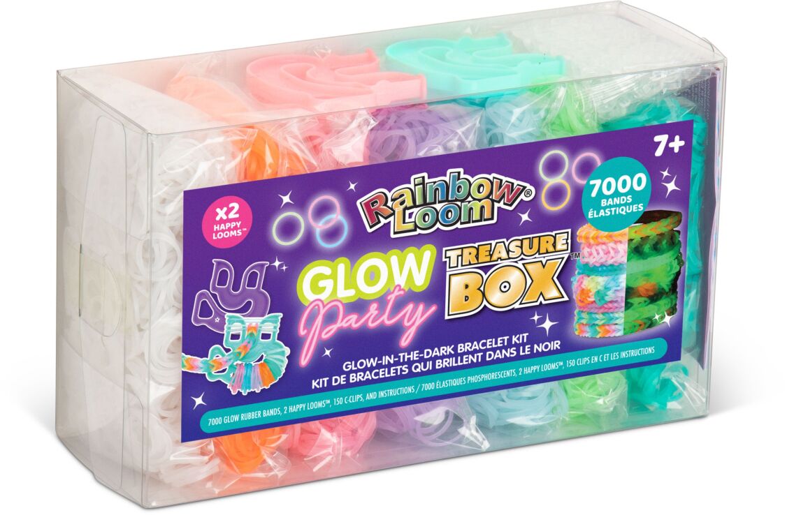 Rainbow Loom Glow Party-Treasure Box (B0349) (0)