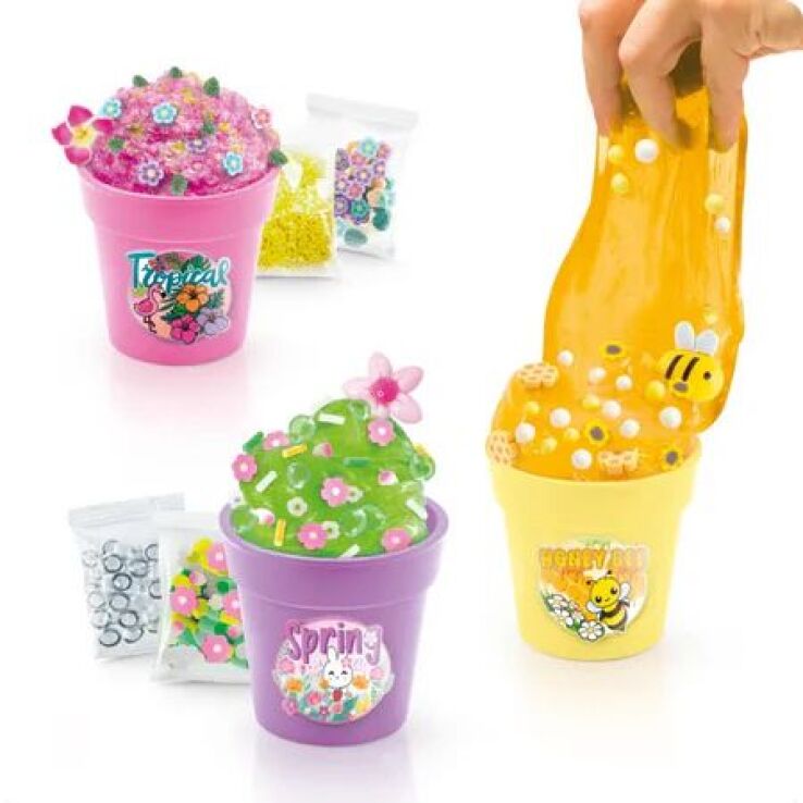 Canal So Slime Flower Βαζάκια 3Τμχ (SSC418) (2)