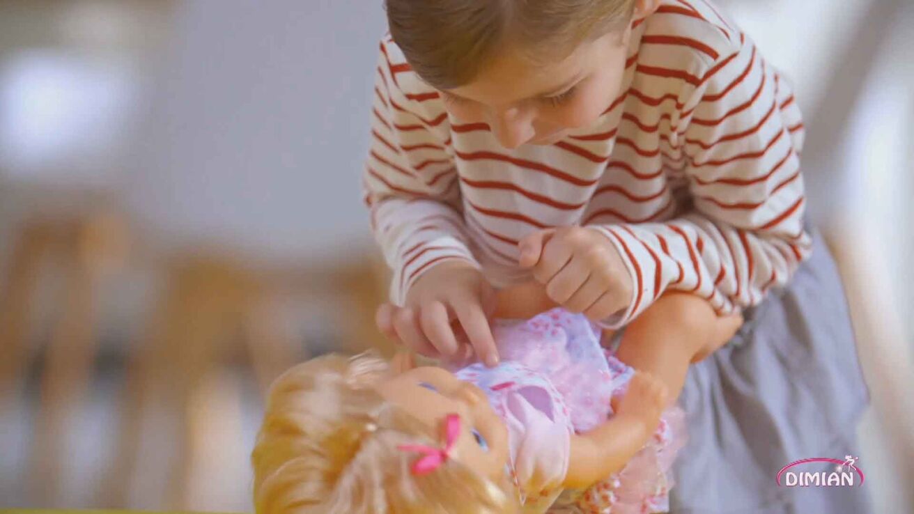 ITM Bambolina Κούκλα Με Κίνηση & Ήχο 40cm. (BD1379) (2)