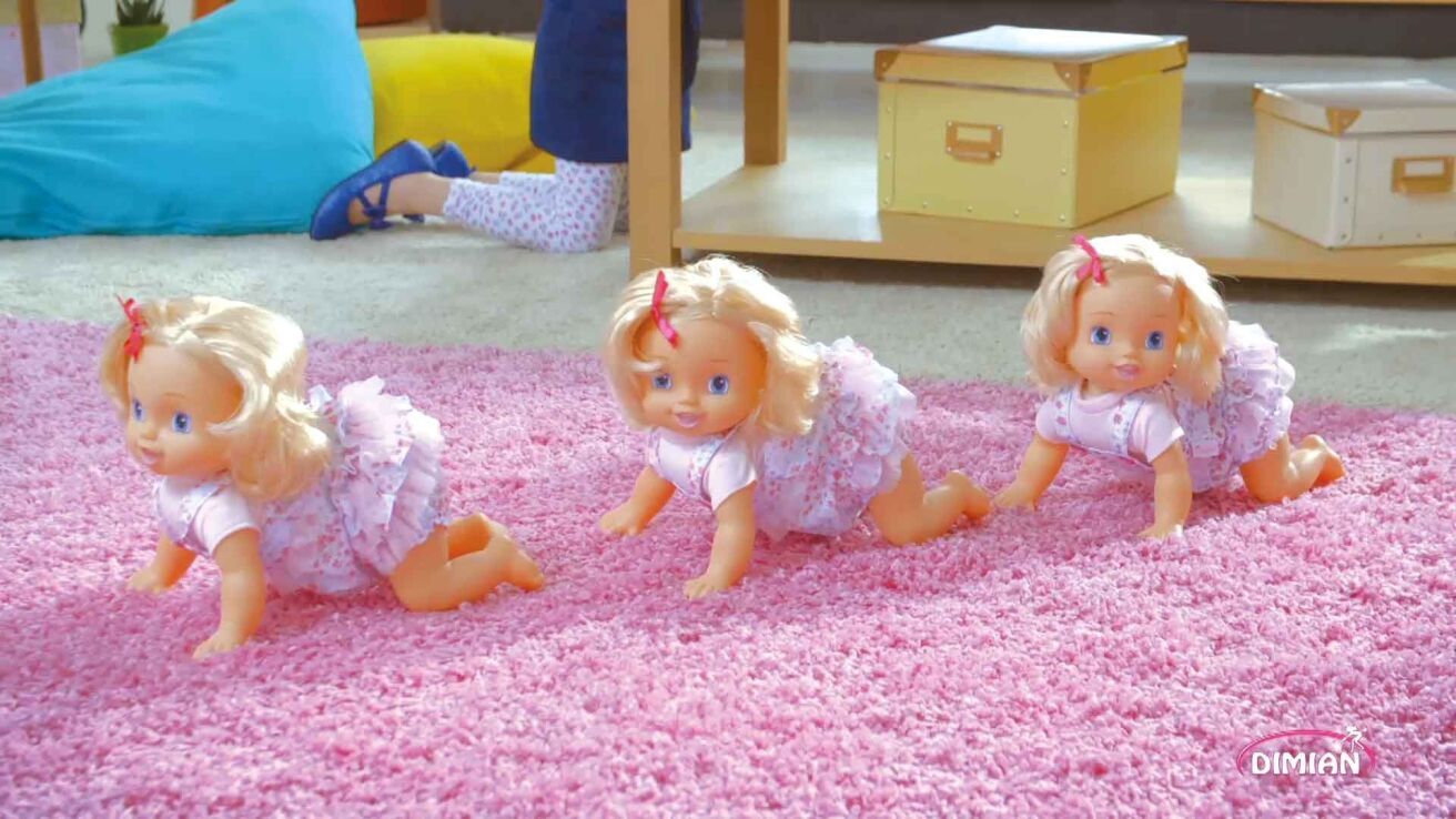 ITM Bambolina Κούκλα Με Κίνηση & Ήχο 40cm. (BD1379) (3)