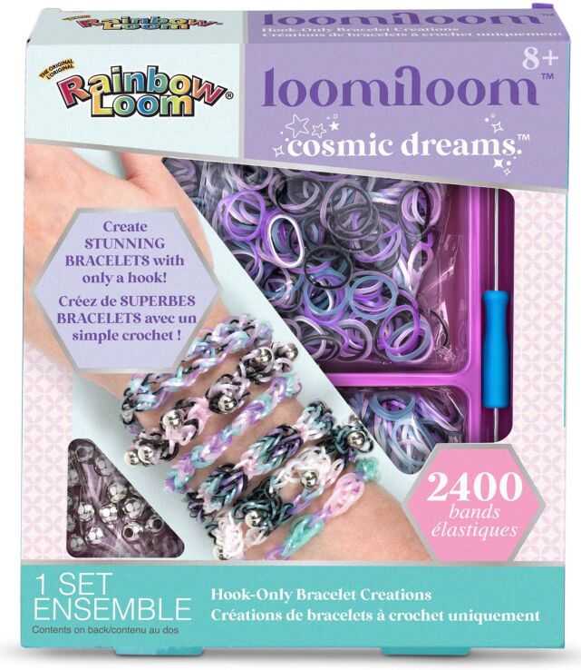 Rainbow Loom Loomiloom Σετ Βραχιόλια Cosmic Magic (A0218) (0)