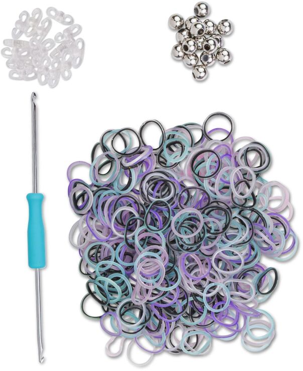 Rainbow Loom Loomiloom Σετ Βραχιόλια Cosmic Magic (A0218) (3)