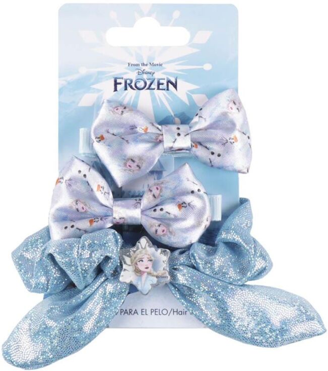 Cerda Frozen Σετ Αξεσουάρ Μαλλιών Με Φιόγκο 3Τμχ (2500002461) (0)