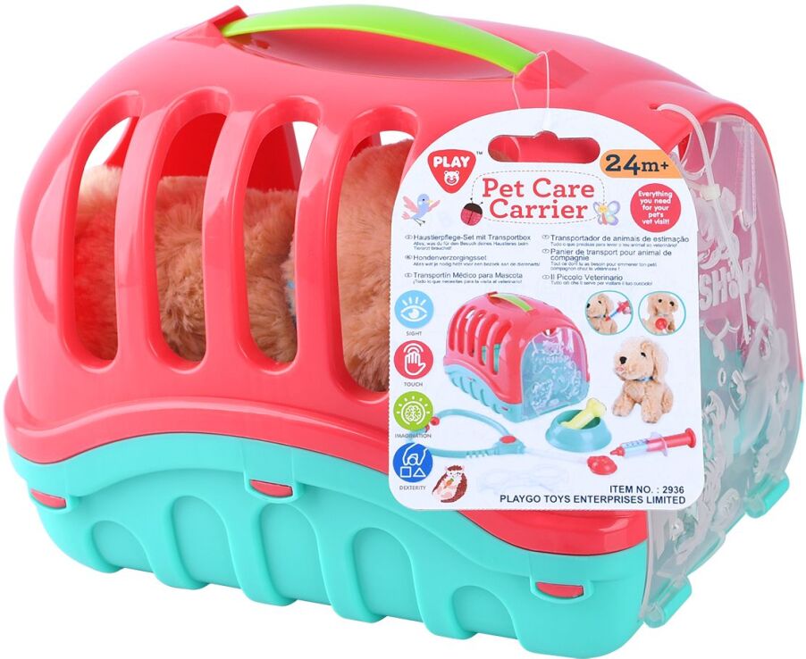 Playgo Σετ Φροντίδας & Λούτρινο Ζωάκι 7 Τμχ (2936) (1)