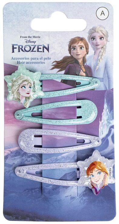 Cerda Frozen Σετ Hair Clips 4Τμχ (2500003052) (0)