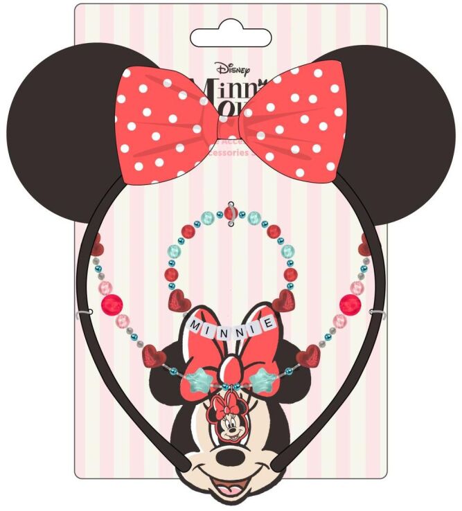Cerda Minnie Σετ Κοσμήματα & Στέκα 3Τμχ (2500003074) (1)