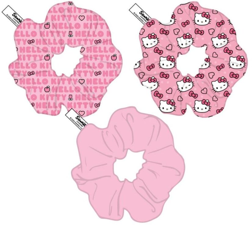 Cerda Hello Kitty Scrunchies 3Τμχ (2500003224) (0)