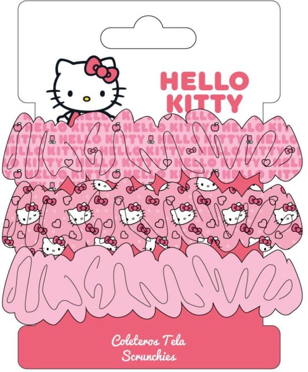 Cerda Hello Kitty Scrunchies 3Τμχ (2500003224) (1)