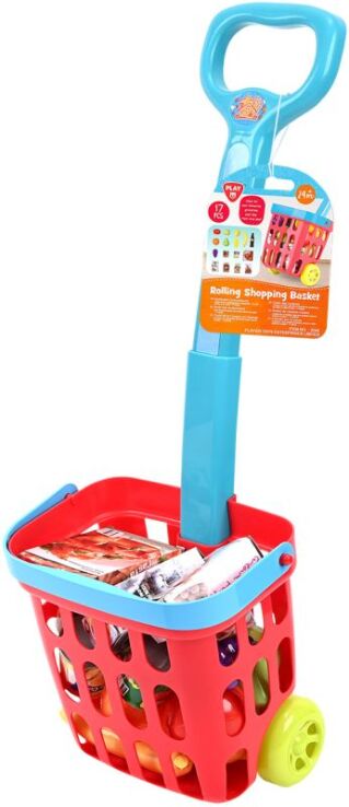Playgo Καρότσι-Rolling Shopping Basket 17 Τμχ (3246) (1)
