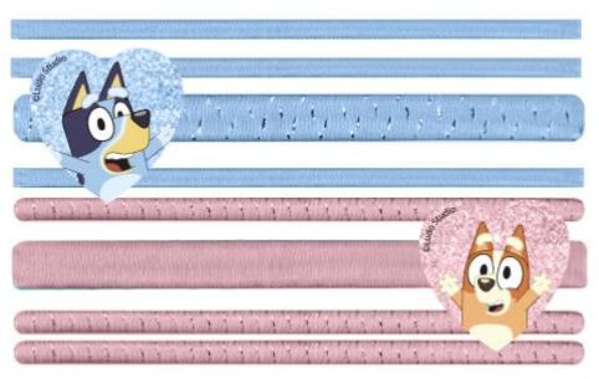 Cerda Bluey Σετ Κοκκαλάκια Μαλλιών 8Τμχ (2500003440) (1)