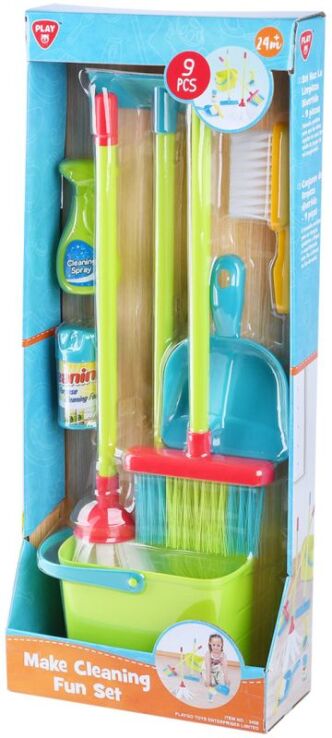 Playgo Σετ Καθαρισμού Make Cleaning Fun 9 Τμχ (3458) (1)