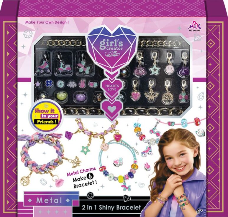 BW Girl's Creator Σετ Βραχιόλια Shiny 2 In 1 (MBK-556) (0)