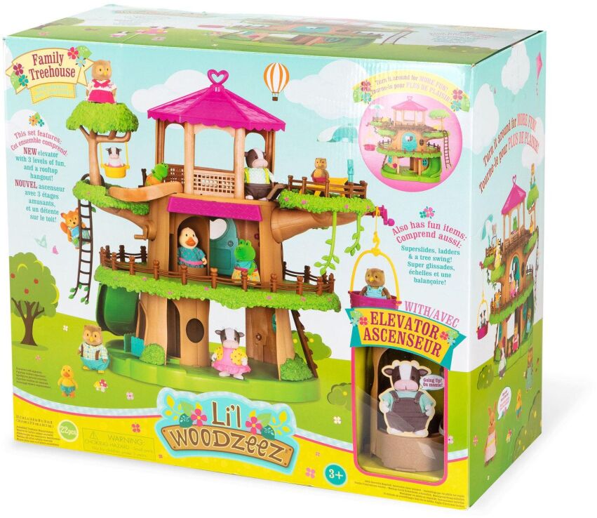 Li'l Woodzeez Σετ Family Tree House (6444Z) (1)