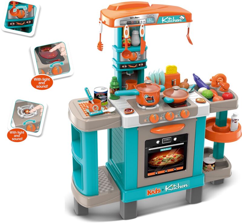 BW Σετ Κουζίνα Little Chef With Light & Sound (008-938A) (2)