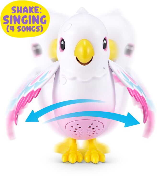 Λαμπάδα Zuru Pets Alive Magic Bird-Polly Series 1 (9561) (3)