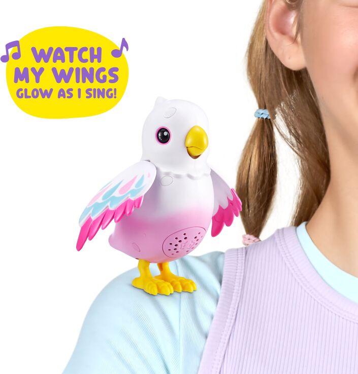 Λαμπάδα Zuru Pets Alive Magic Bird-Polly Series 1 (9561) (4)