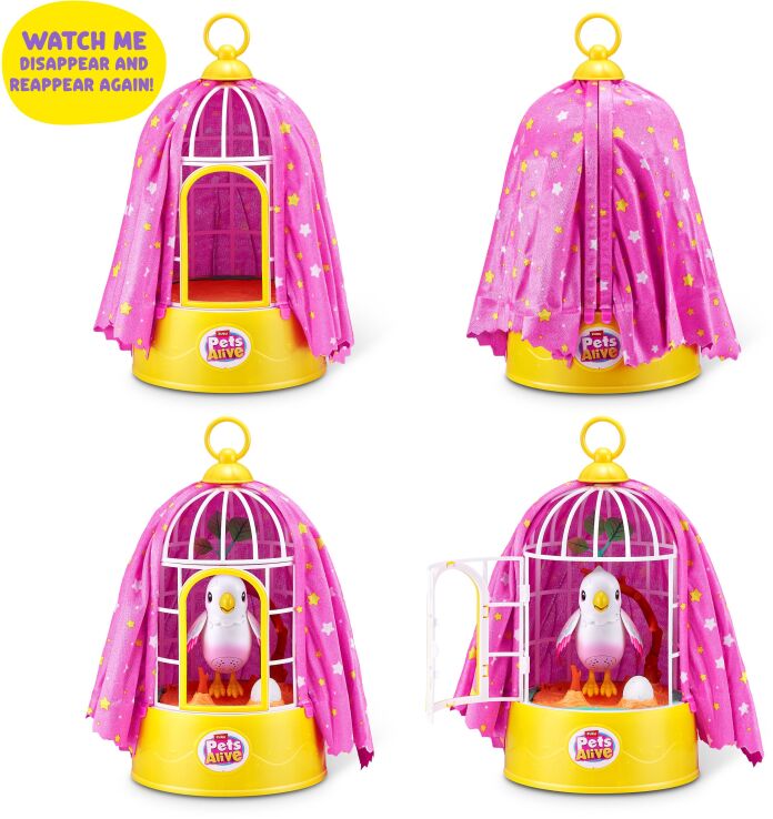 Λαμπάδα Zuru Pets Alive Magic Bird-Polly Series 1 (9561) (5)