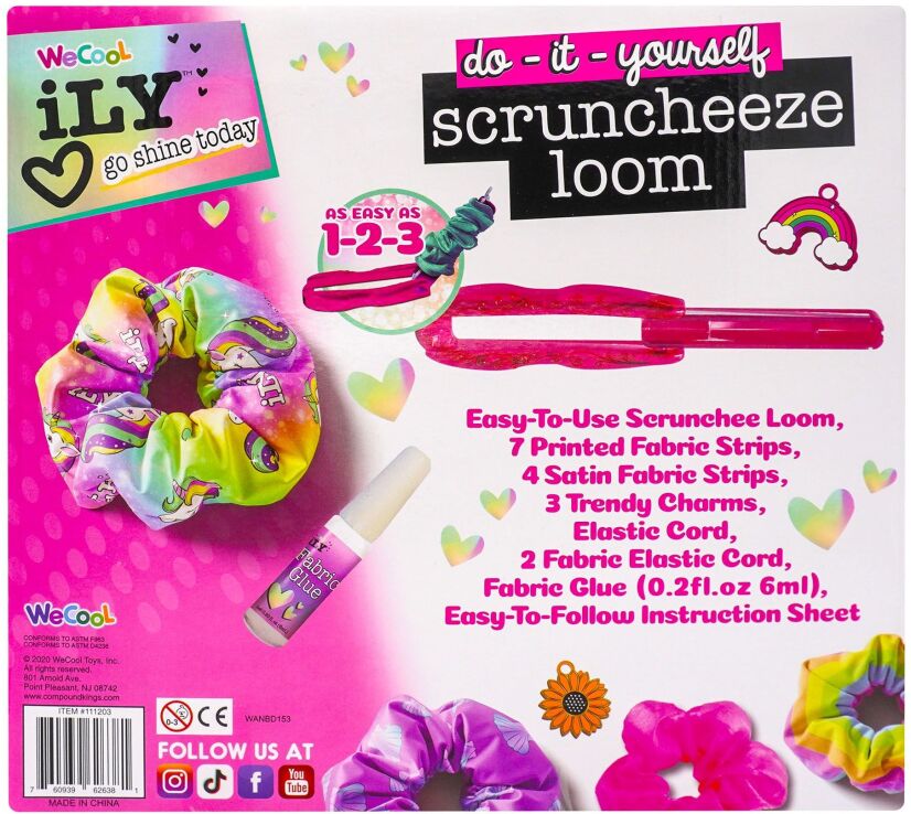 WT Ily Go Shine Today Scruncheeze Loom (111203) (6)