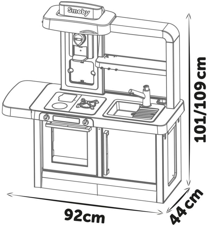 Smoby Tefal Κουζίνα Evolutive (312308) (8)