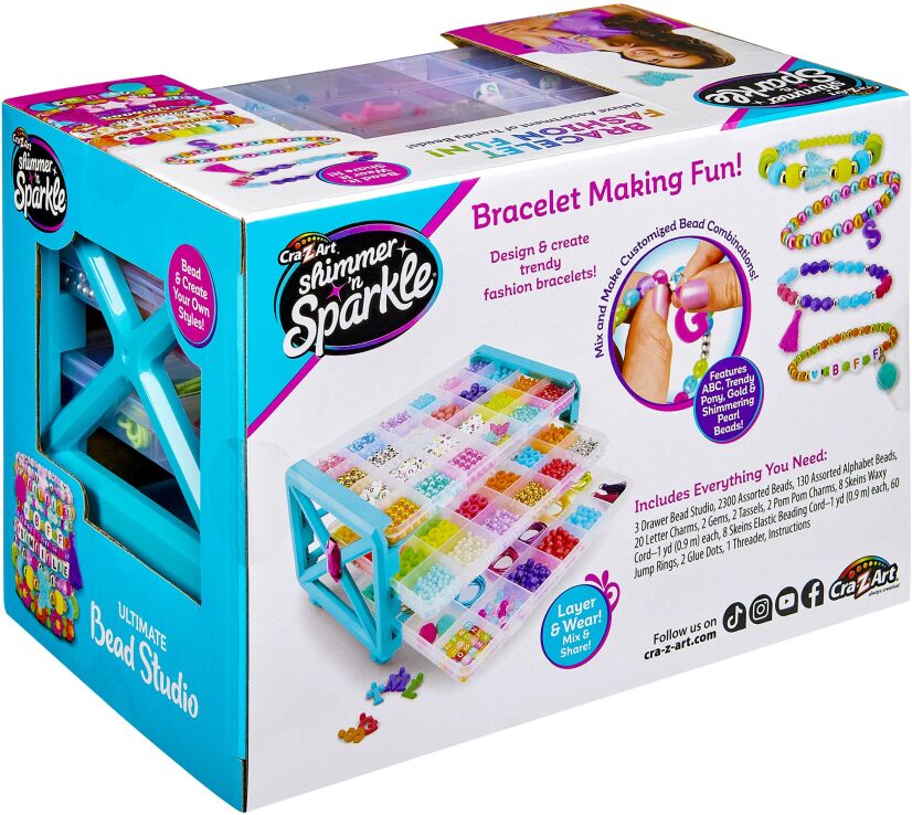 Cra-Z-Art Shimmer 'N Sparkle Ultimate Bead Studio (17355) (7)