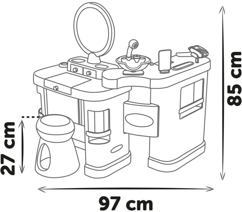 Smoby My Beauty Center-Pink (7/320256) (3)