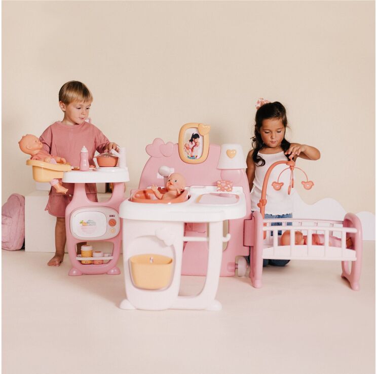 Smoby Baby Nurse Σετ Φροντίδας Μωρού Play Center (7/220394) (4)