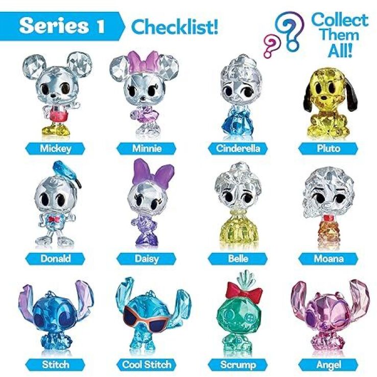Cra-Z-Art Disney Mini Φιγούρα Crystal Surprise-12 Σχέδια-1Τμχ (36808) (5)