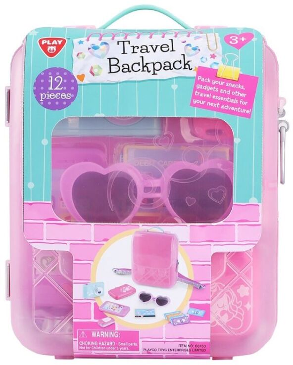 Playgo Backpack Ταξιδιού 12Τμχ (60763) (1)